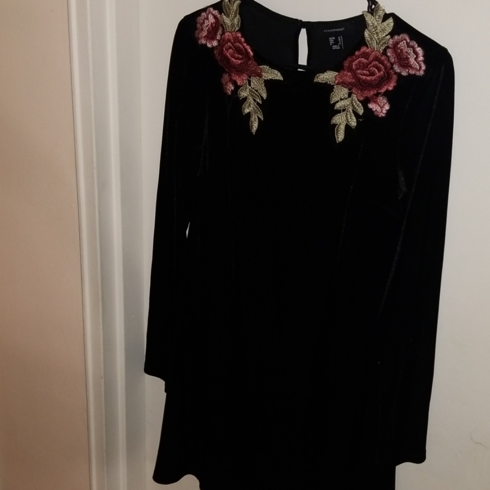 Black Velvet party dress
